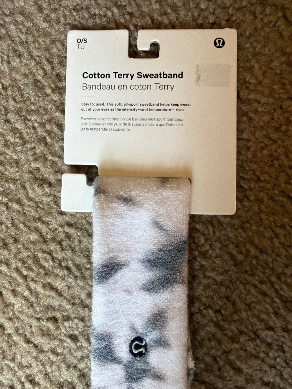 Lululemon Terry Sweatband